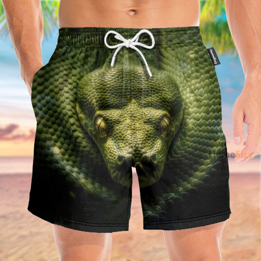 Big Snake Cosplay Costume - Beach Shorts