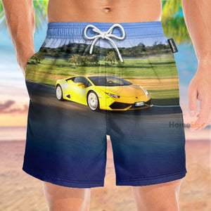 Lamborghini Huracan - Beach Shorts