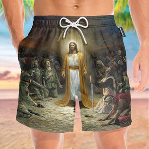 QCIV Christian - Beach Shorts