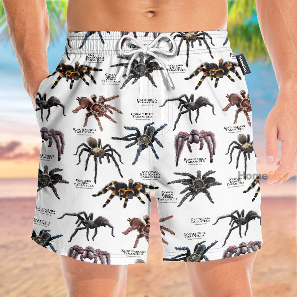 Tarantulas Of the World Tropical - Beach Shorts