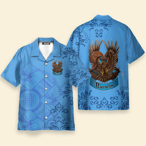 Wizard And Witch Ravenclaw Summer Vibe Costume Cosplay - Hawaiian Shirt