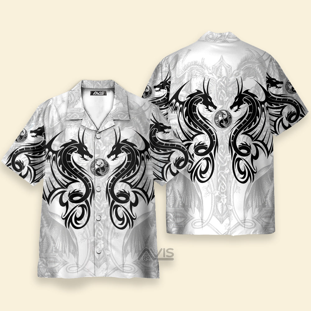 Avis89 Dragon Tattoo v2 - Gift For Men And Women - Hawaiian Shirt