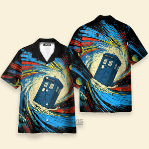 Avis89 Police Box In The Universe Doctor Who Movie - Hawaiian Shirt