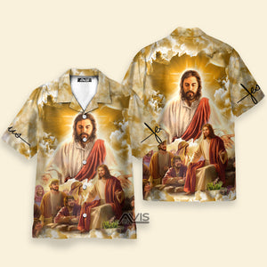 Jesus In The Heaven - Hawaiian Shirt