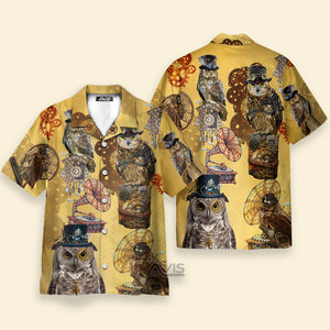 Avis89 Wisdom Owls - Hawaiian Shirt