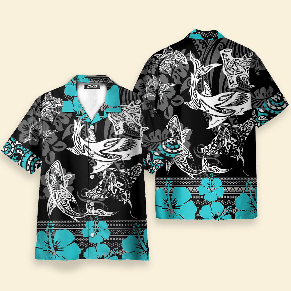 Avis89 Shark Love Life - Hawaiian Shirt