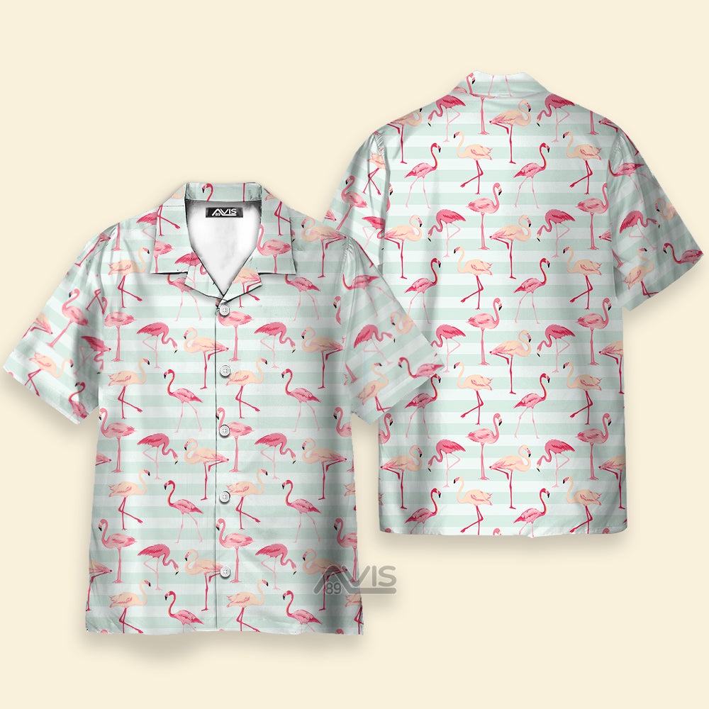 Avis89 Flamingo 30 - Hawaiian Shirt