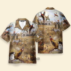 Hunting Pheasant Hunting I'm So Excited - Gift For Hunting Lovers - Hawaiian Shirt