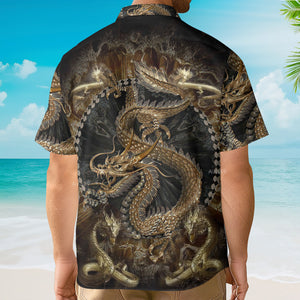 Dragon Love Life Colorful - Gift For Men And Women - Hawaiian Shirt