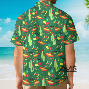 Avis89 Cinco De Mayo Festive Mexican Party Pattern - Hawaiian Shirt