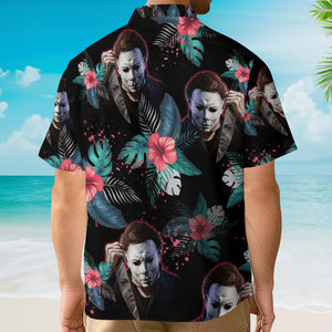 Halloween Michael Myers Halloween Tropical Style - Hawaiian Shirt