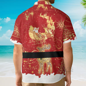 Avis89 Santa Claus Christmas In July Costume Cosplay - Hawaiian Shirt