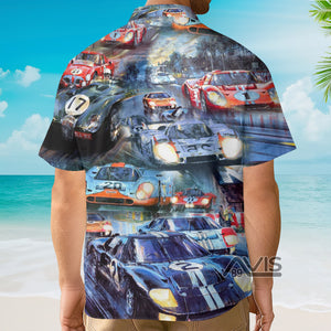 This Is My Racing PorscheRainbow - Hawaiian Shirt 