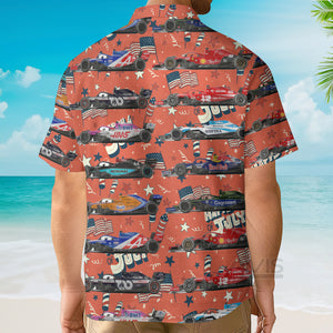 F1 Formula One Teams 2023 4Th Of July - Hawaiian Shirt