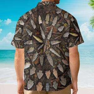 Hunting Arrowhead Hunting Camo Pattern - Gift For Hunting Lovers - Hawaiian Shirt