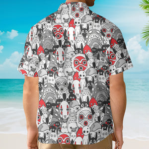 Avis89 Magic Beasts - For Men And Women - Hawaiian Shirt