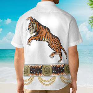 Elvis Tiger Unisex Costume Cosplay - Hawaiian Shirt