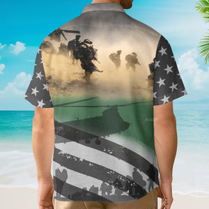 Avis89 Veteran Proudly Served The US Army - Hawaiian Shirt