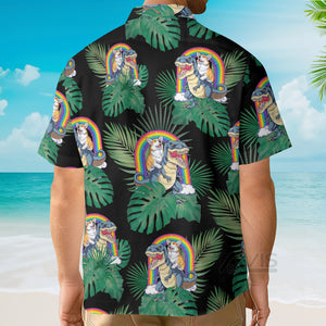 Avis89 Corgi The Predator Hawaiian Shirt