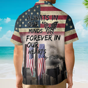 Avis89 USA Never Forget 9-11 Aloha - Hawaiian Shirt