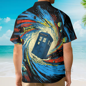 Avis89 Police Box In The Universe Doctor Who Movie - Hawaiian Shirt