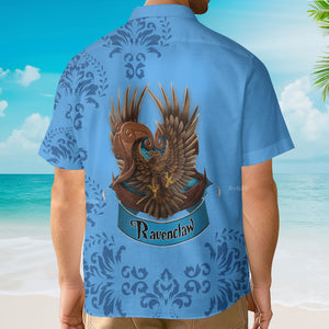 Wizard And Witch Ravenclaw Summer Vibe Costume Cosplay - Hawaiian Shirt