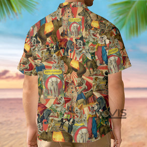 Circus Clowns Halloween - For Men And Women - Hawaiian Shirt