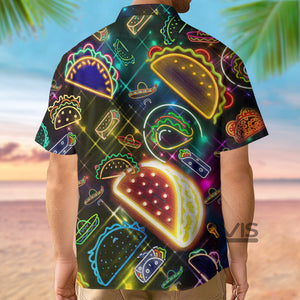 Avis 89 Food On Tuesday God Created Tacos Stunning - Gift For Food Lovers - Hawaiian Shirt