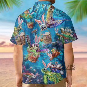 Avis89 Wishing You A Turtley Awesome Easter - Hawaiian Shirt