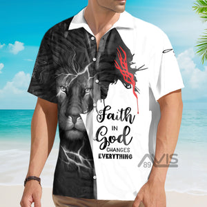 Avis89 Christian Jesus Aloha - Hawaiian Shirts