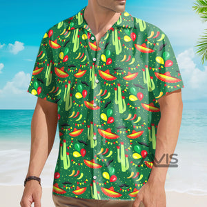 Avis89 Cinco De Mayo Festive Mexican Party Pattern - Hawaiian Shirt