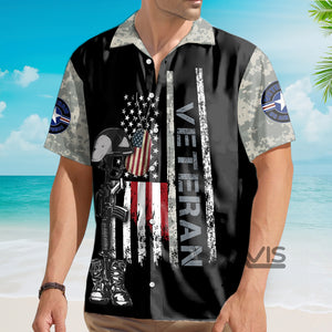 Avis89 Us Air Force Veteran Hawaiian Shirt For Men & Women