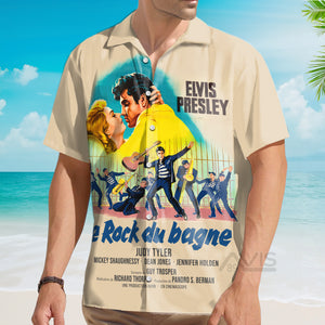 Elvis Presley Le Rock Du Bagne - Hawaiian Shirt