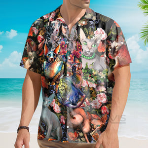 Avis89 Cat All I Need Is Sphynx Cats - Gift For Cat Lovers - Hawaiian Shirt