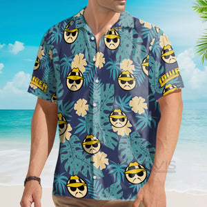 Avis89 Lowrider Tropical Leaves - For Men And Women - Hawaiian Shirt