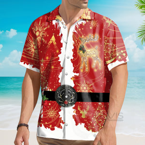 Avis89 Santa Claus Christmas In July Costume Cosplay - Hawaiian Shirt