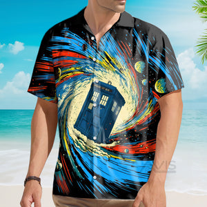 Avis89 Police Box In The Universe Doctor Who Movie - Hawaiian Shirt