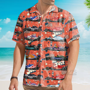 F1 Formula One Teams 2023 4Th Of July - Hawaiian Shirt