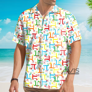 Avis89 Pieces Of Pi Math V1 - Gift For Teacher, Student - Hawaiian Shirt