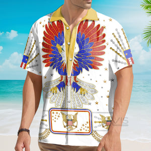 Avis89 Elvis New Generation Eagle - Costume Cosplay Hawaiian Shirt