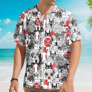 Avis89 Magic Beasts - For Men And Women - Hawaiian Shirt