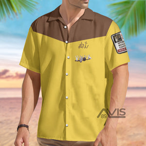 Avis The Dude Pattern - Hawaiian Shirt