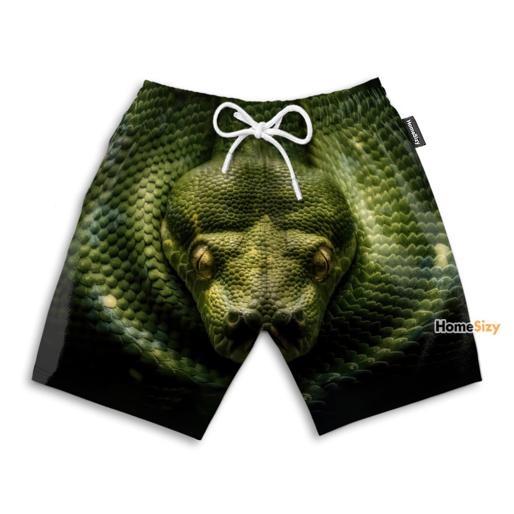 Big Snake Cosplay Costume - Beach Shorts