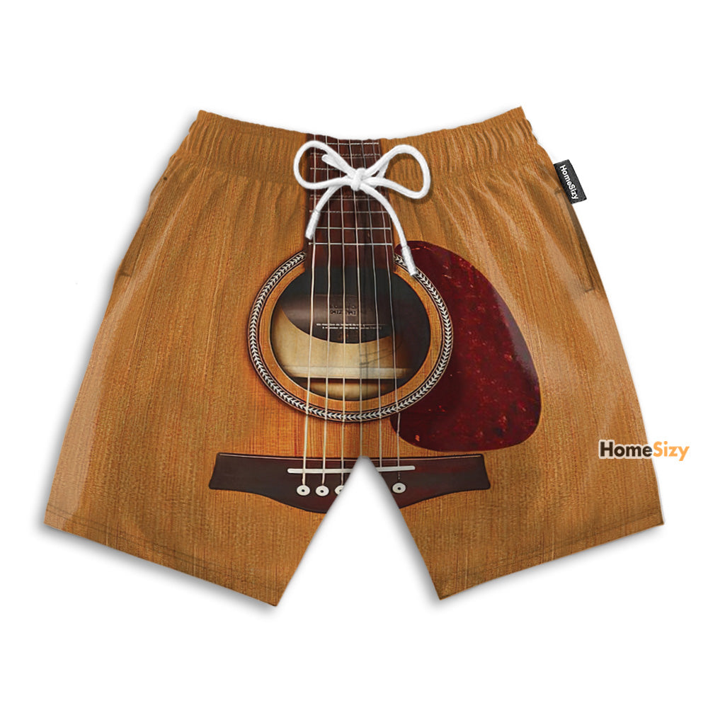 Acoustic Guitar Cosplay Costume - Beach Shorts