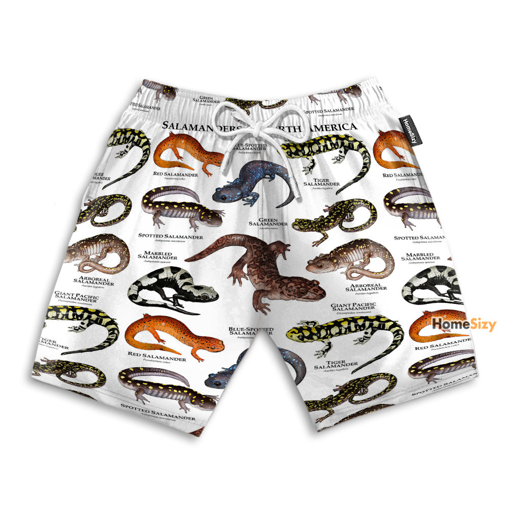 Salamander Of North America - Beach Shorts