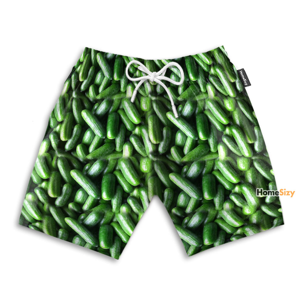 Pickles Seamless Pattern - Beach Shorts