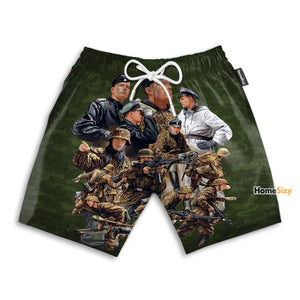 German Army Tropical - Beach Shorts