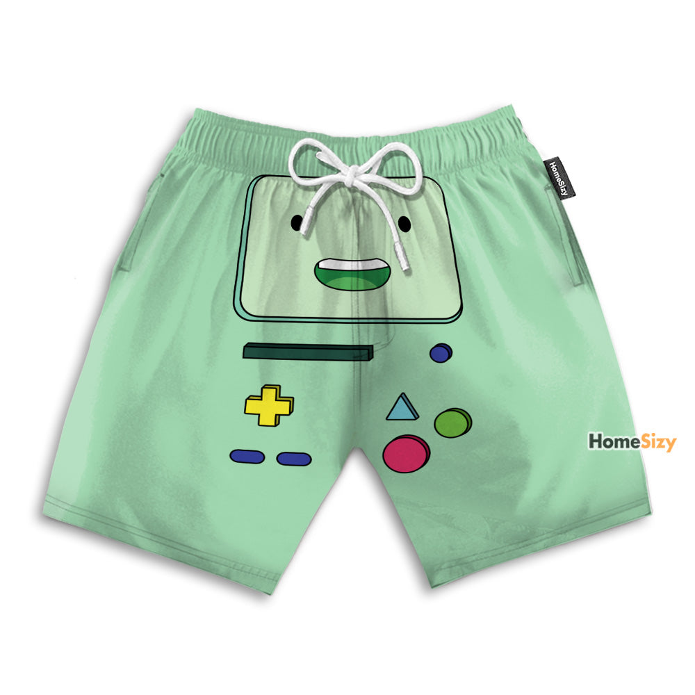 Adventure Time Movie BMO Cosplay Costume - Beach Shorts