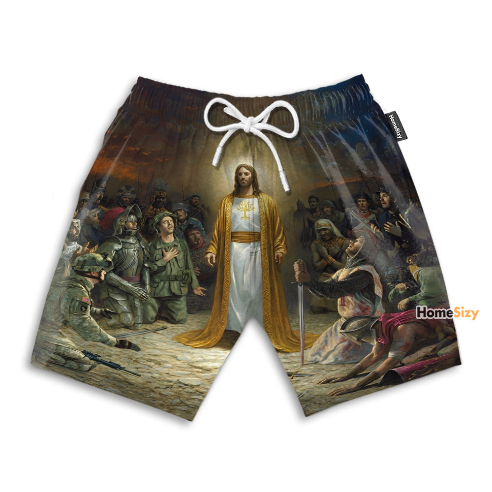 QCIV Christian - Beach Shorts