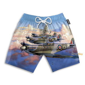 Supermarine Spitfire - Beach Shorts